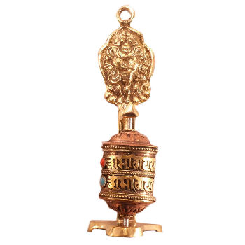 Prayer Wheel Counch-small Prayer Wheel PW-019A